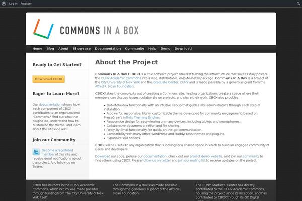 commonsinabox.org site used Commonsinabox-org