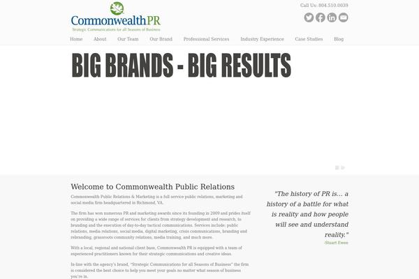 commonwealth-pr.com site used Addys