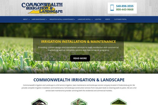 commonwealthirrigation.com site used Commonwealthirrigation