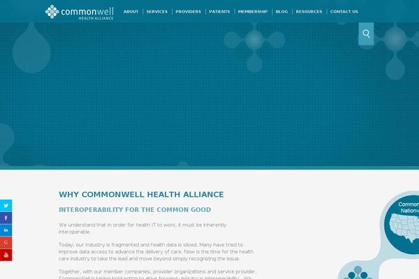 commonwellalliance.org site used Commonwell