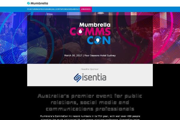 commscon.com.au site used Mumbrella