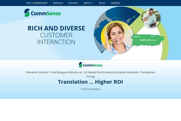 commsense.com site used Commsense
