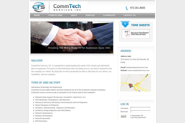 commtechservices.com site used Business-company