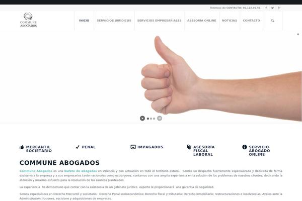 Enfold theme site design template sample