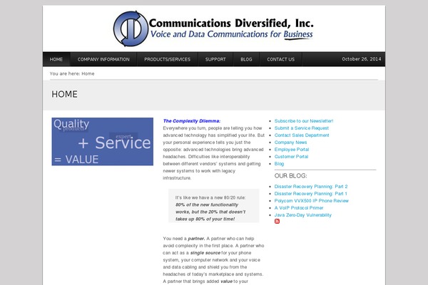 Divi theme site design template sample