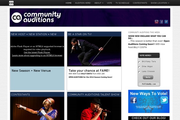 PageLines theme site design template sample