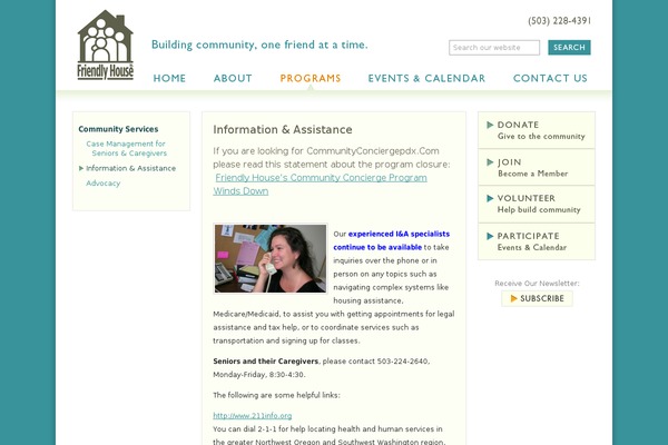 communityconciergepdx.com site used Friendlyhouse