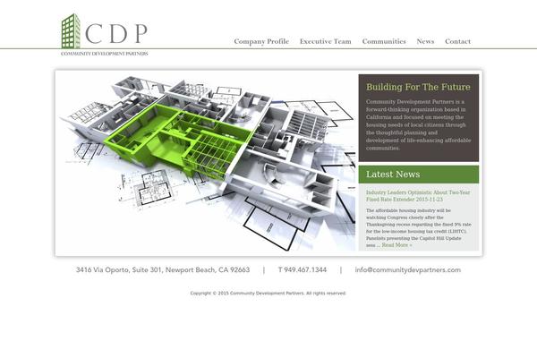 Cdp theme site design template sample