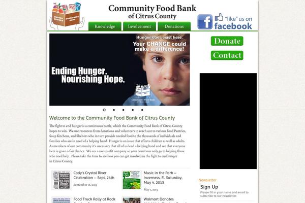 communityfoodbankofcitruscounty.org site used Edittheme