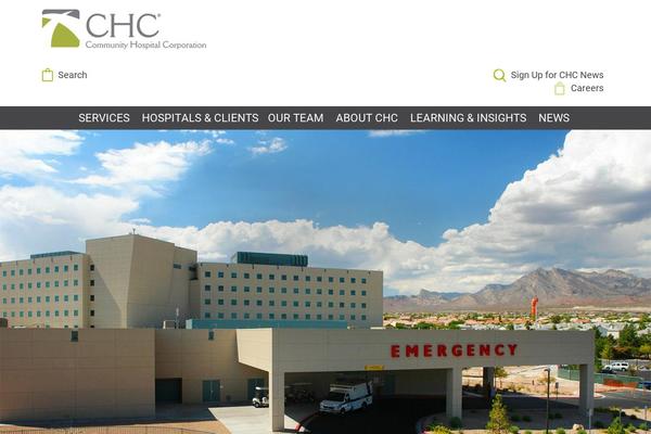 communityhospitalcorp.com site used Chc