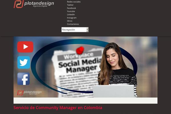 communitymanagers.biz site used Theme52557