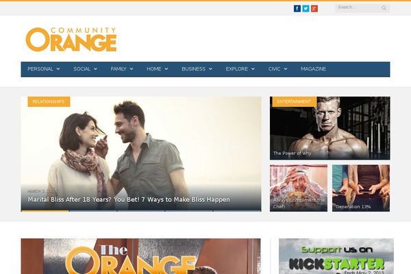 SmartMag theme site design template sample