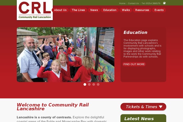 communityraillancashire.co.uk site used Crl