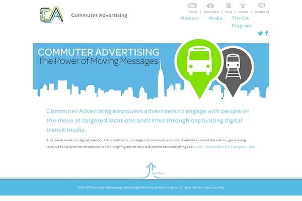 commuter-advertising.com site used Commuter-advertising