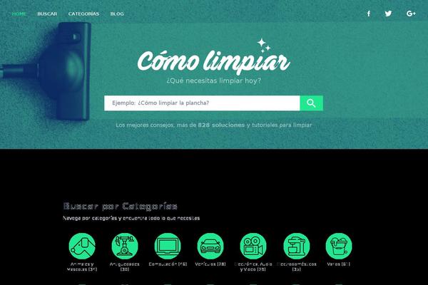 como-limpiar.com site used Contenthub