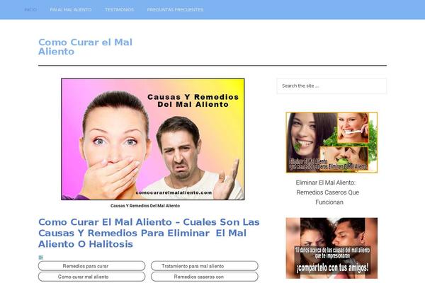 comocurarelmalaliento.com site used Twenty-plus-pro