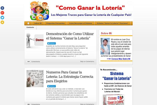 comoganarlaloteria.info site used Iblogpro
