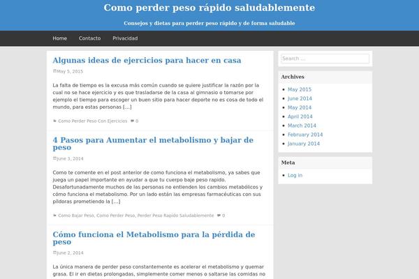 FlatBox theme site design template sample