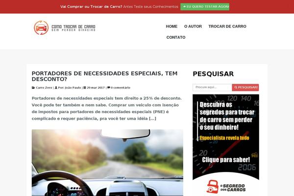 comotrocardecarro.com.br site used Blogvendedor