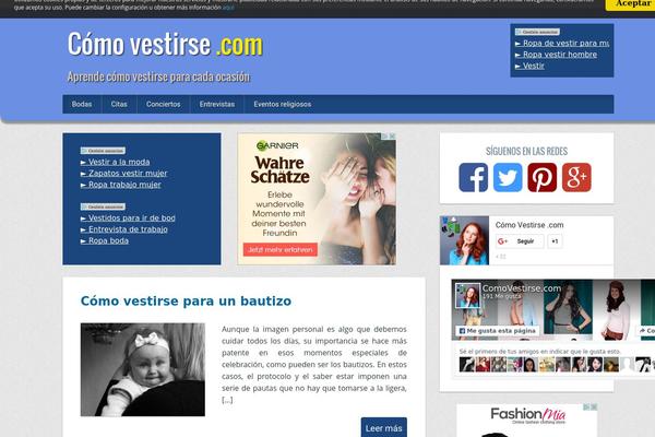 comovestirse.com site used Gazpablue