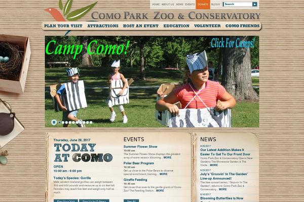 comozooconservatory.org site used Comozooconservatory