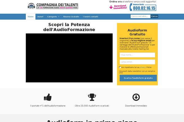 Site using AL_Audioform_Store plugin