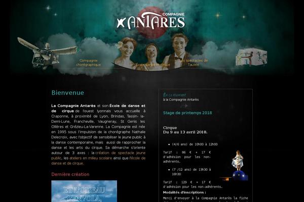 compagnieantares.com site used Antares