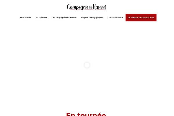 compagnieduhasard.com site used Evently