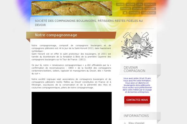 compagnons-boulangers-patissiers.com site used Rfad-theme
