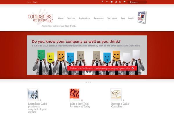 Sterling Child theme site design template sample