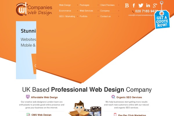 companieswebdesign.co.uk site used Nollie