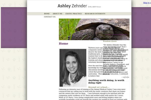 companionexotics.com site used Ashley-zehnder-dvm