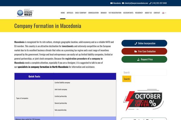 companyformationmacedonia.com site used Total-plus