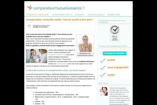 comparateurmutuellessante.fr site used Bb-theme-child