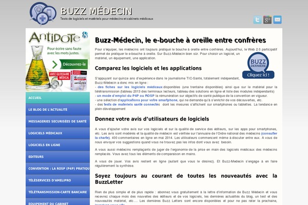 comparatif-logiciels-medicaux.fr site used Rttheme15-child