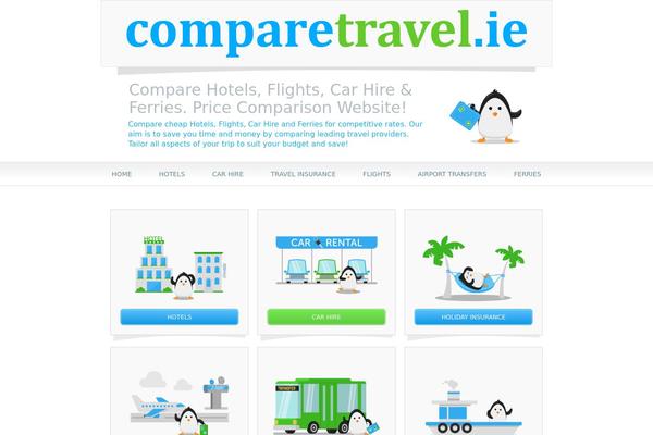Compare theme site design template sample