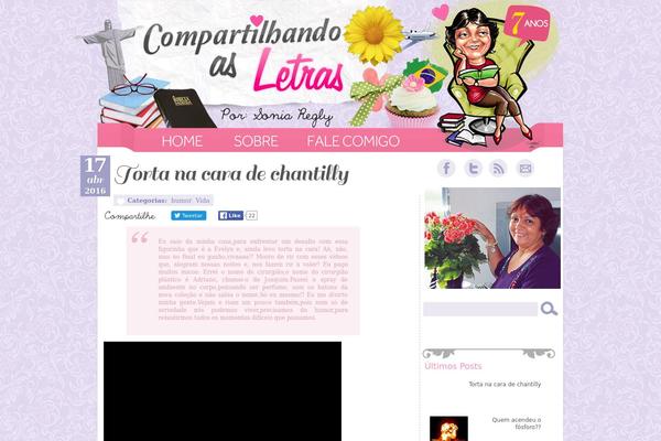 compartilhandoasletras.com site used Compartilhando