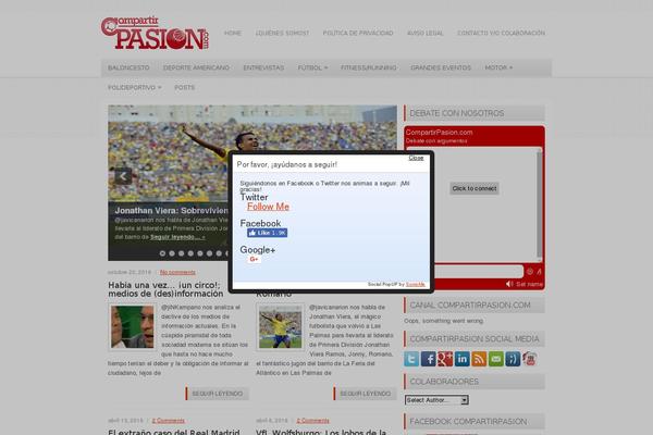 compartirpasion.com site used Newsfresh