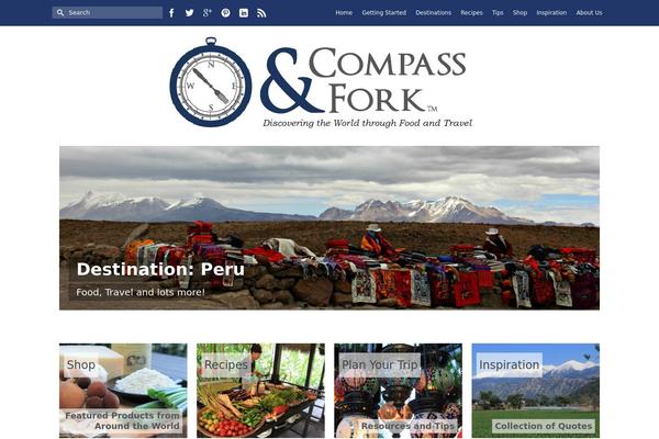 compassandfork.com site used Virtue_bold