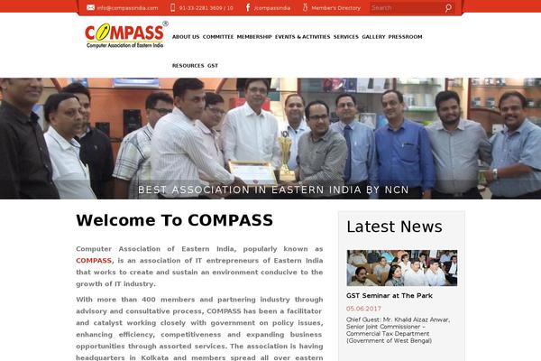 compassindia.com site used Compass