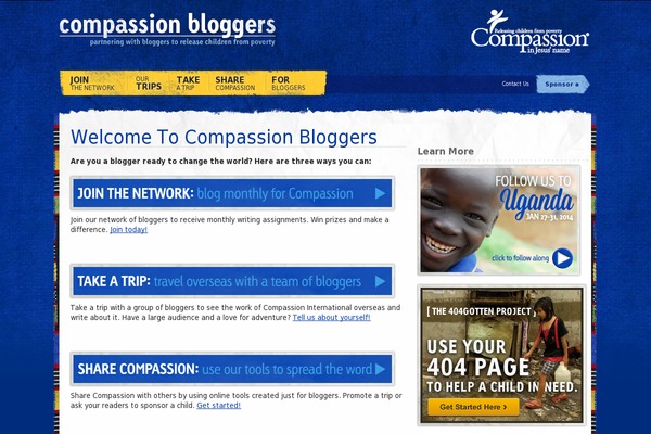 compassionbloggers.com site used Cb2016