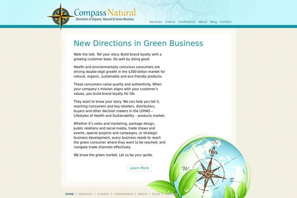 compassnatural.com site used Compass
