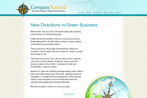 compassnaturalmarketing.com site used Compass