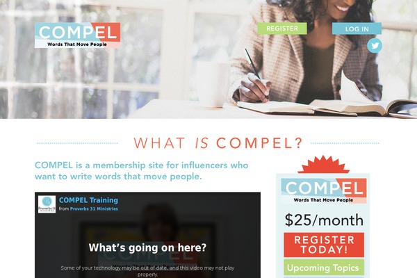 compel theme websites examples