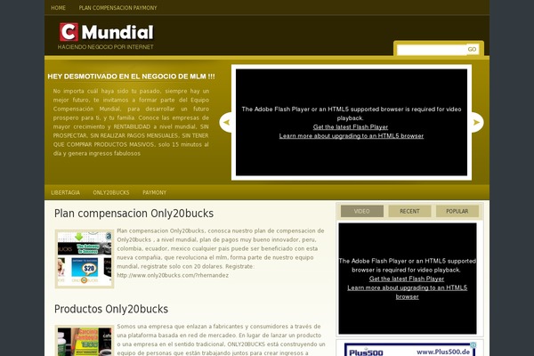 Money theme websites examples