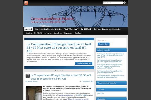 compensation-energie-reactive.fr site used Graphene