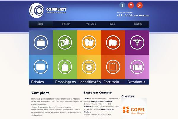 complast.com.br site used Theme1541