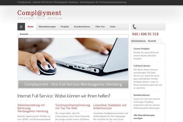 complayment.de site used Complayment