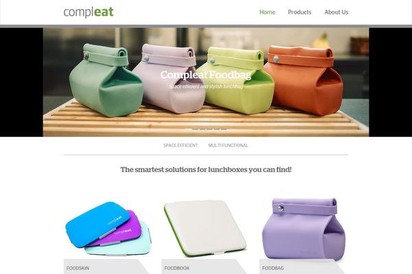 compleat.no site used Mercante-microsite