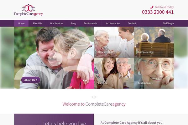 completecareagency.co.uk site used Complete-care-agency